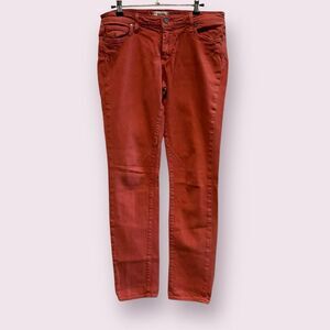 Paige Jeans Troy Boy Style - Size 27 - Orange/Pink - Boyfriend Fit